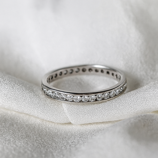Eternity Silver Band Ring